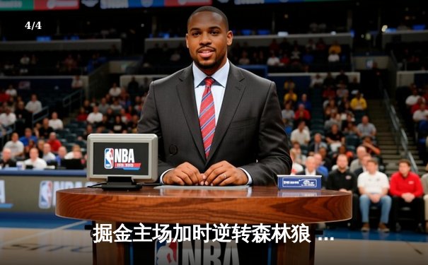 掘金主场加时逆转森林狼 约基奇35+16+8率队扳平系列赛 - 4