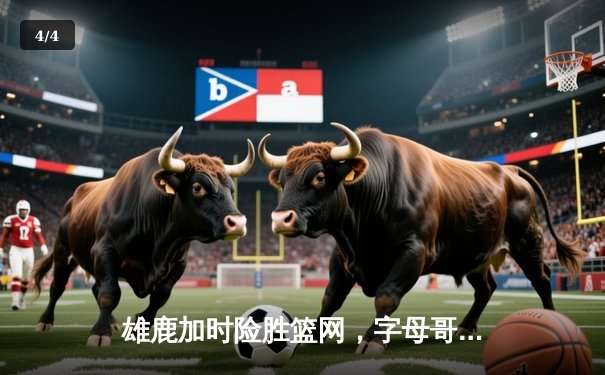 雄鹿加时险胜篮网，字母哥44分主宰关键时刻 - 4